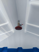 Мобильная Душевая Кабина  Тип2 (С Тэном Китай) в сборе Экомарка S-2 (1200x1100x2650см;75кг;зеленый) - арт.561450