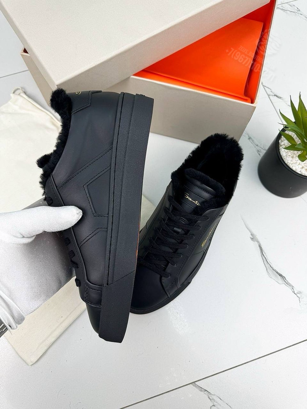 Кеды Santoni