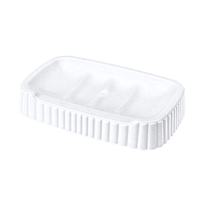 Мыльница "velvet" 138х87х25 мм (белый)