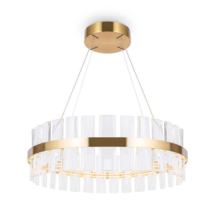 Подвесная светодиодная люстра Maytoni Mirage MOD173PL-L45BS3K