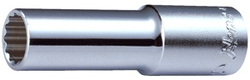 Торцевая головка длинная 1/2" 17 мм, 4302M17, Hans