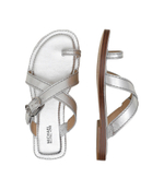 Кожаные вьетнамки ASHTON Michael Kors - серебряный(40S4ATFS1M)