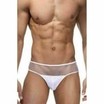 Мужские трусы тонги белые La Blinque LB15107