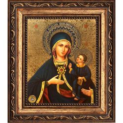 Армянская икона Божьей Матери на холсте
