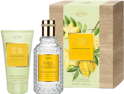 4711 Acqua Colonia Starfruit & White Flowers Eau de Cologne 50 ml + Duschgel 75 ml Set 1 pcs