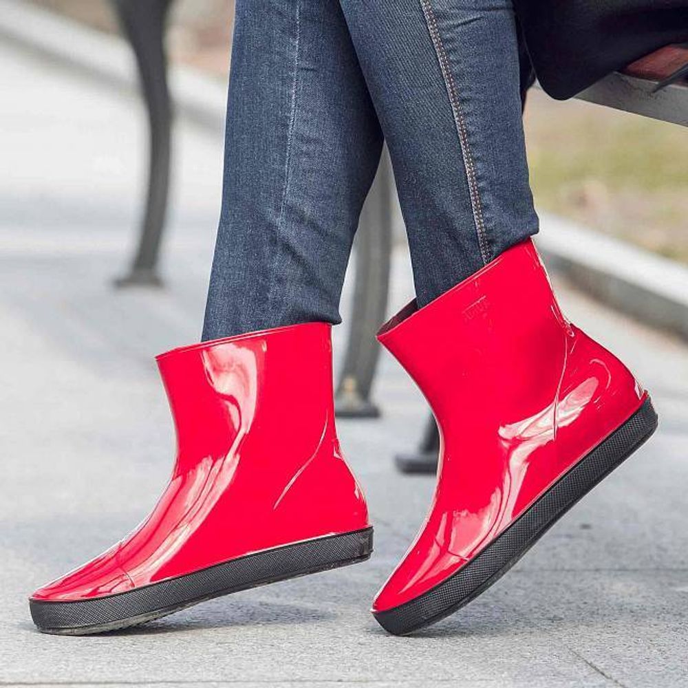 Женские ботильоны Nordman Alida утепленные, красные