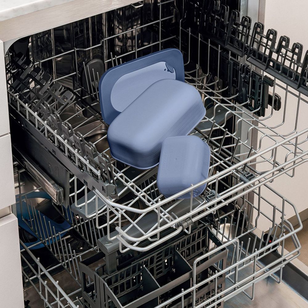 Набор из ланч-бокса и приборов Store & Go, синий