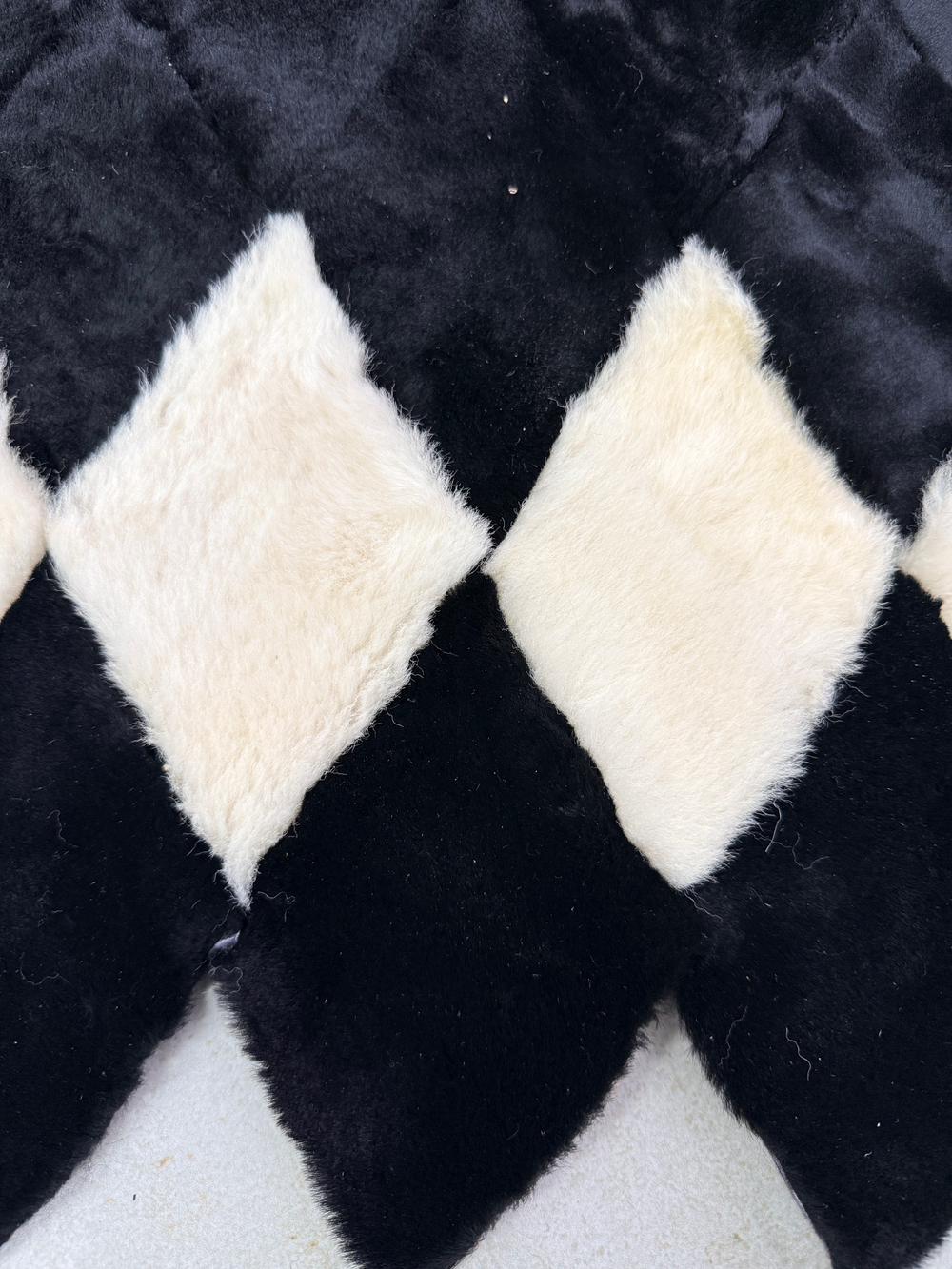 Покрывало меховое ковер из шкуры овчины