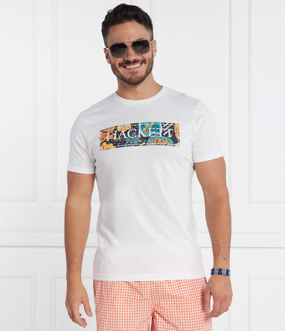 Футболка Hackett London - белый(HM500641)