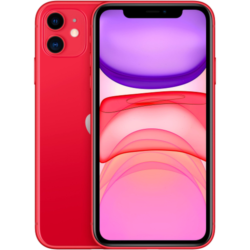 Смартфон Apple iPhone 11 64GB Dual Sim, Red (Красный)