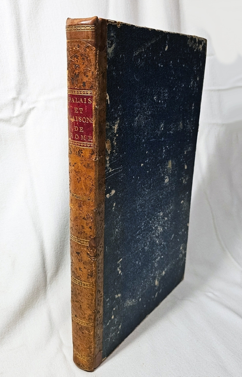 Palais, Maisons, et autres edifices modernes, dessines a Rome, publies a Paris l`an 6 de la Republique francaise (1798, v. st.). [Дворцы, дома и другие современные здания срисованные в Риме и изданные в Париже в 1798 г.)]