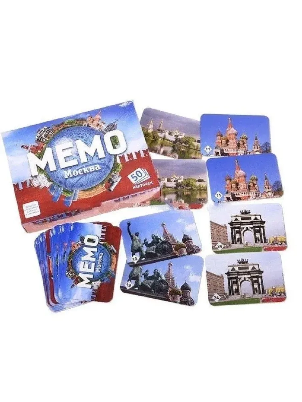 Настольная игра Мемо «Москва»