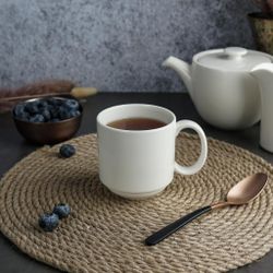 Кружка 250 мл белая d 7,8 см h8 см Simply   Stackable Noble [6]