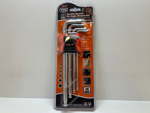 Набор шестигранных ключей с шаром / YDS-0460-3