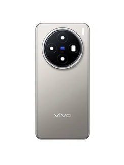 Задняя крышка для Vivo X200 серая (Gray) со стеклом камеры