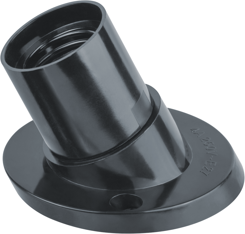 Патрон электрический Navigator 71 607 NLH-BL-W1-E27 карб. настен наклон, Е27