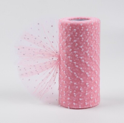 Фатин в горох 15 см