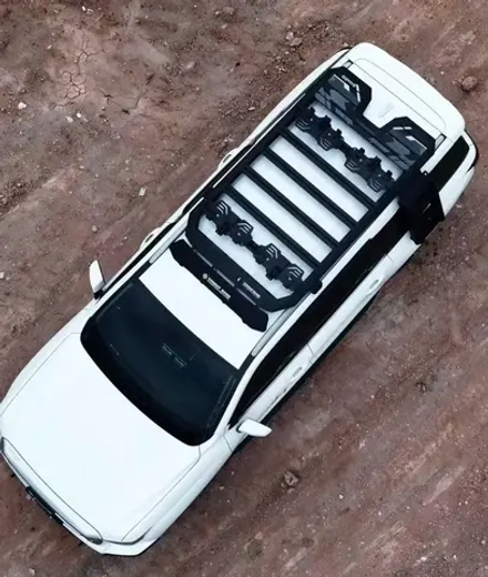 Платформа на крышу для Haval H5 2023-2025+ хавал хавейл Н5 багажник органайзер на крышку боковая лестница