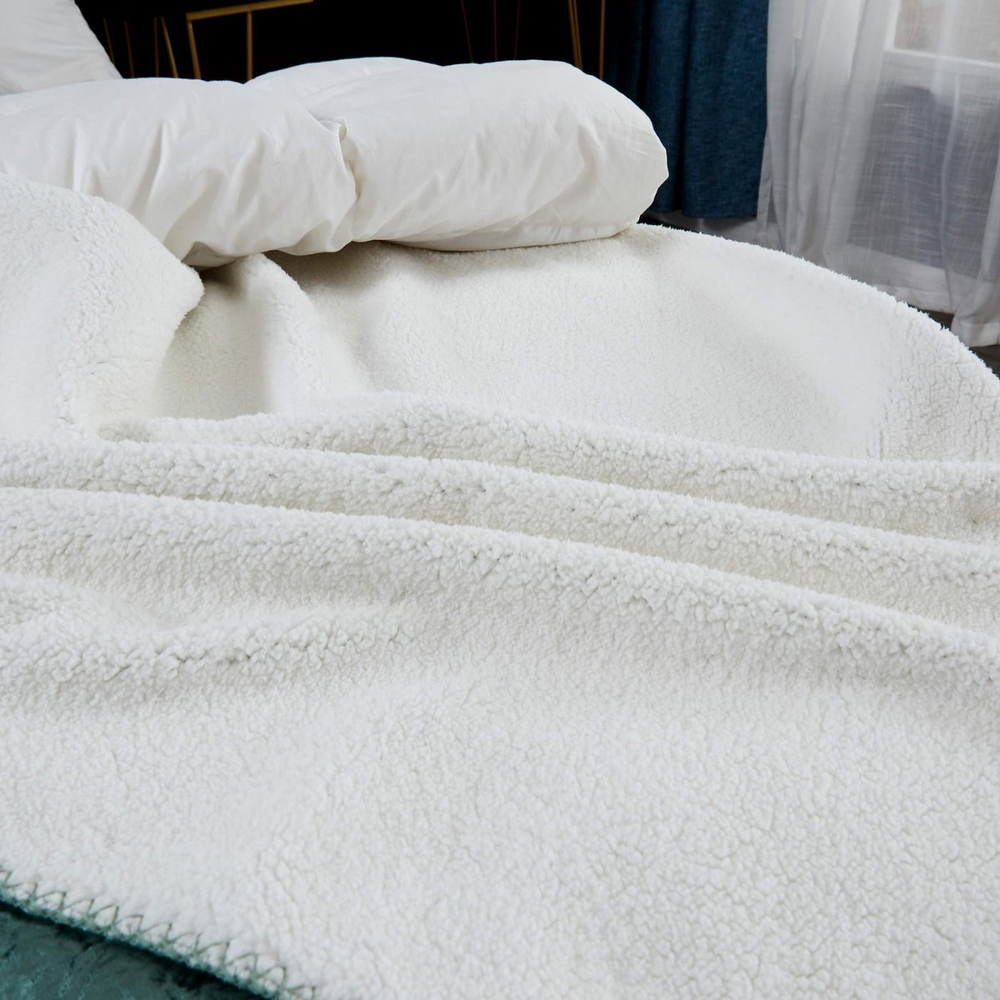 Плед 220х240 Sofi De MarkO Ундина зеленый