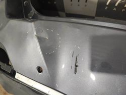 Бампер задний Chery Tiggo 7 Pro 20-24 Б/У Оригинал 602000931AADQJ