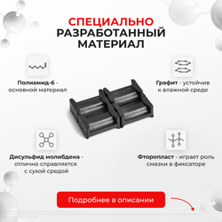 Ремкомплект ограничителей дверей Nissan MAXIMA (V-VIII) A33; A34; A35; A36 (4 двери, тип 17) 1998-2019