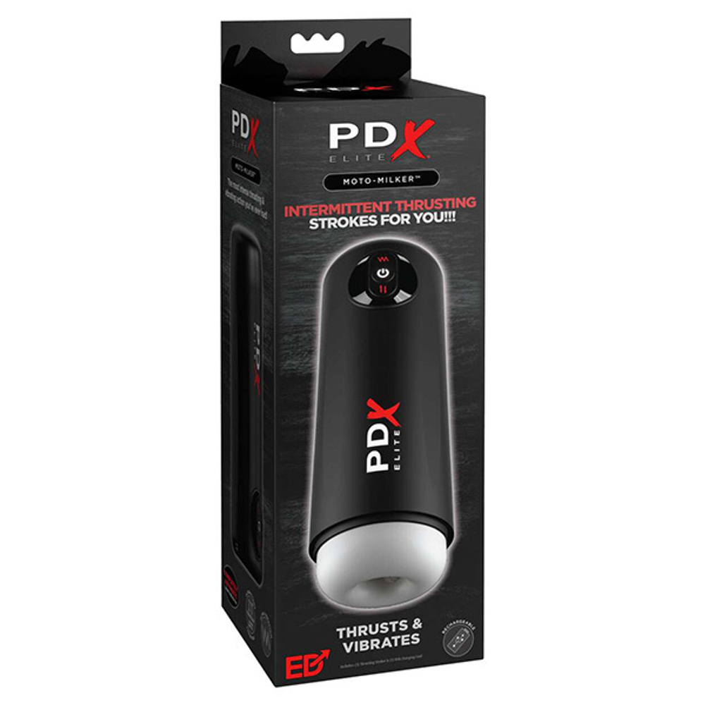 Автоматический мастурбатор PipeDream PDX Elite Moto Milker Thrusting Auto Stroker RD546