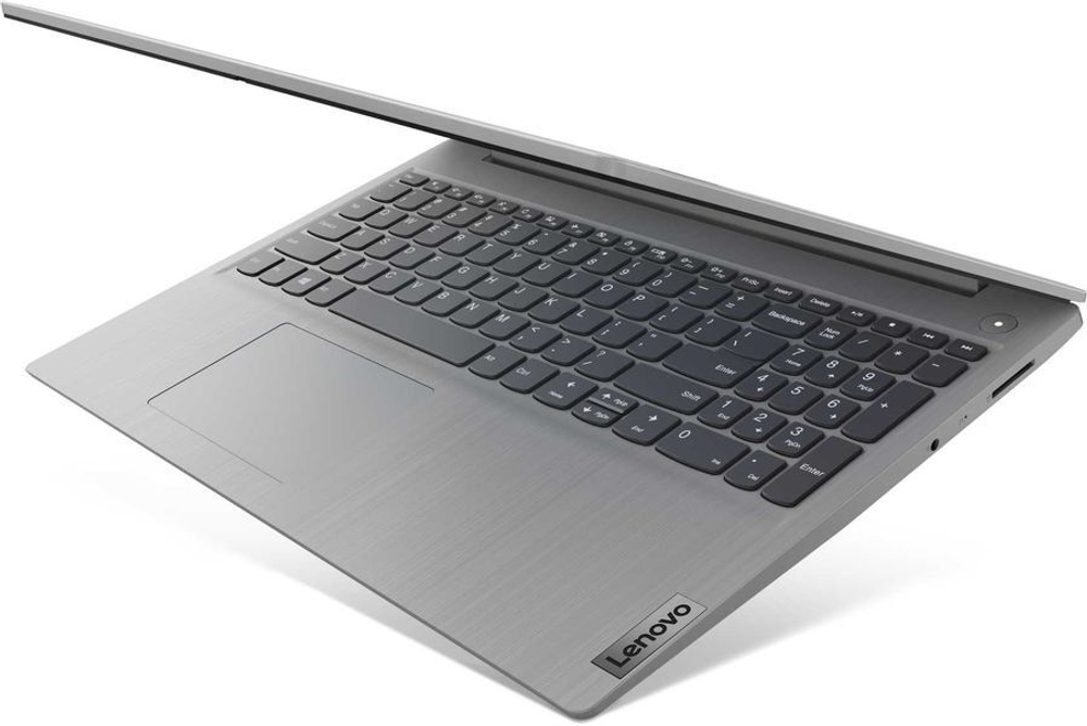 Ноутбук Lenovo IdeaPad 3 15ITL05 Core i5 1135G7 8Gb SSD256Gb Intel Iris Xe Graphics 15.6" IPS FHD (1920x1080) noOS grey WiFi BT Cam 81X800BPRK