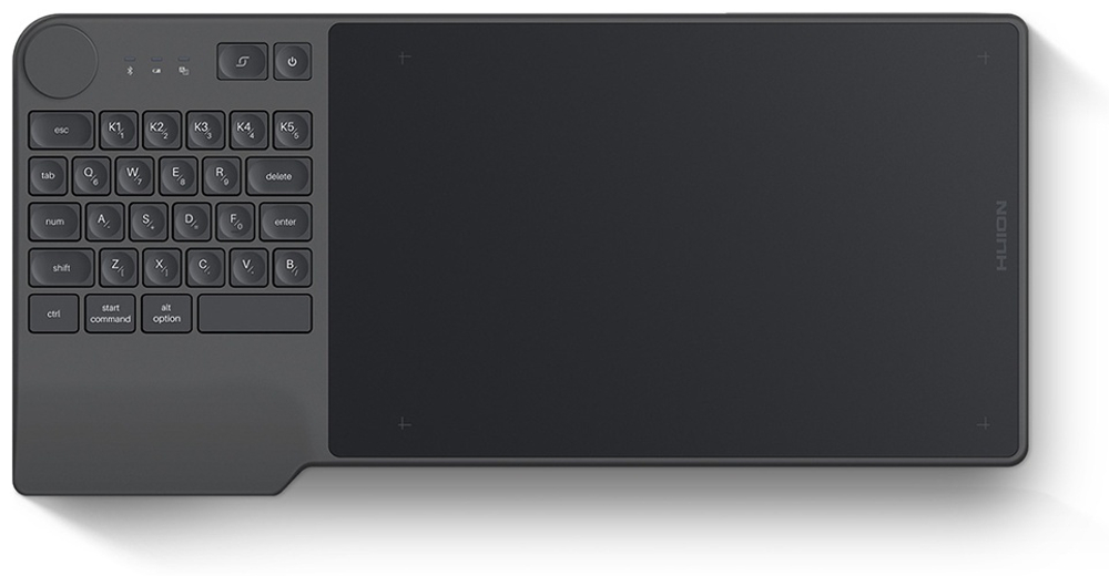 Графический планшет HUION KD200 черный