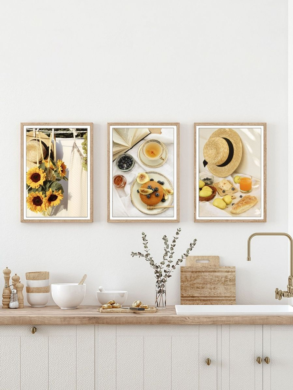 Набор постеров 30х40 Пикник 3 шт арт 156281392 ТТН 246259050