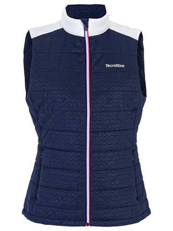 Женская теннисная жилетка Tecnifibre Lady Sleeveless Bomber - небесный