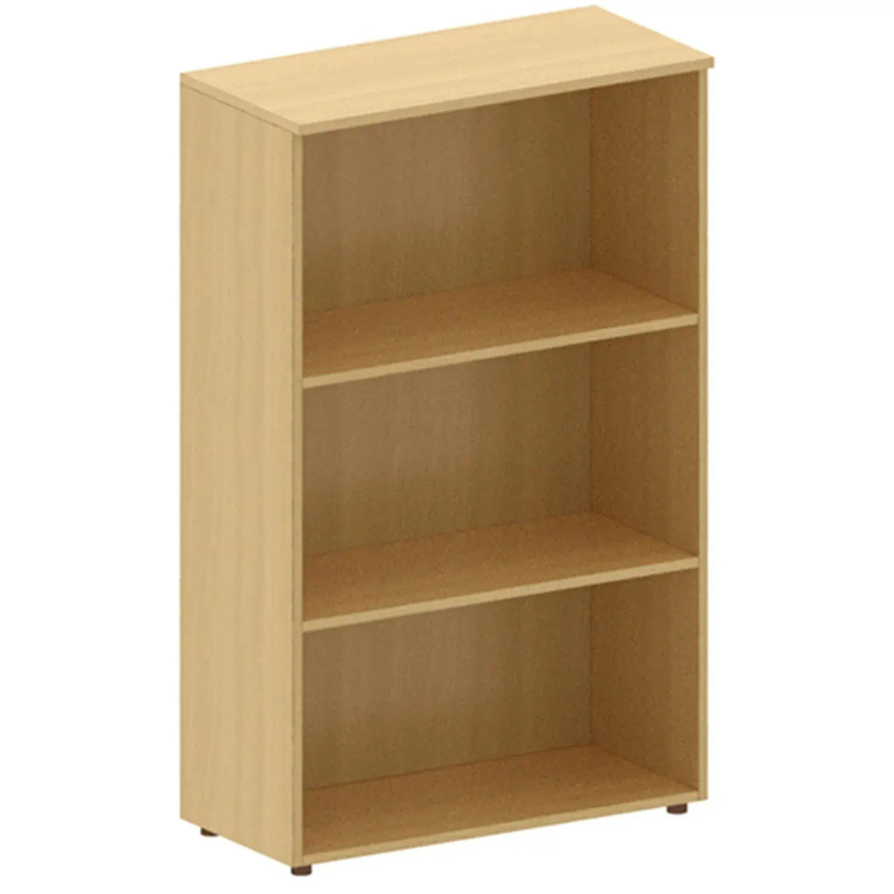 Стеллаж MON_Канц открытый низкий ШК39.10 700x330x1130 бук невский