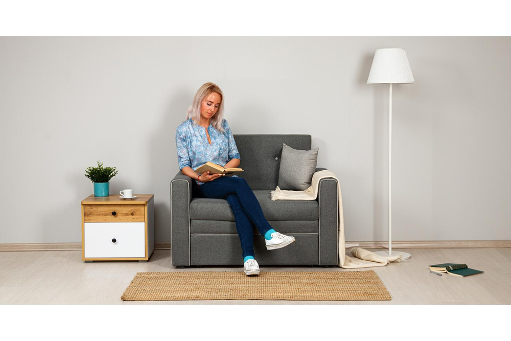 Диван кровать Найс, Серый