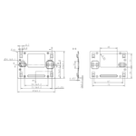 Кронштейн для мониторов TS-BR6 схема
