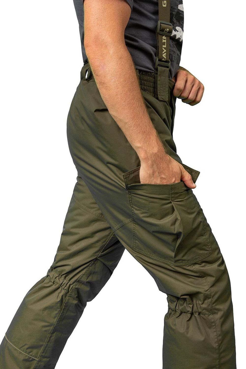 Костюм Скат Осень (-15) (нейлон, хаки) GRAYLING