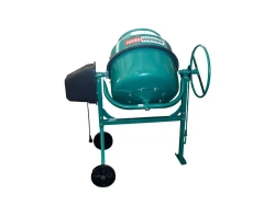 Бетоносмеситель HARD WORKER БМ130 чугунный венец, объем 130 литров, мощность 600 Вт, бетономешалка строительная