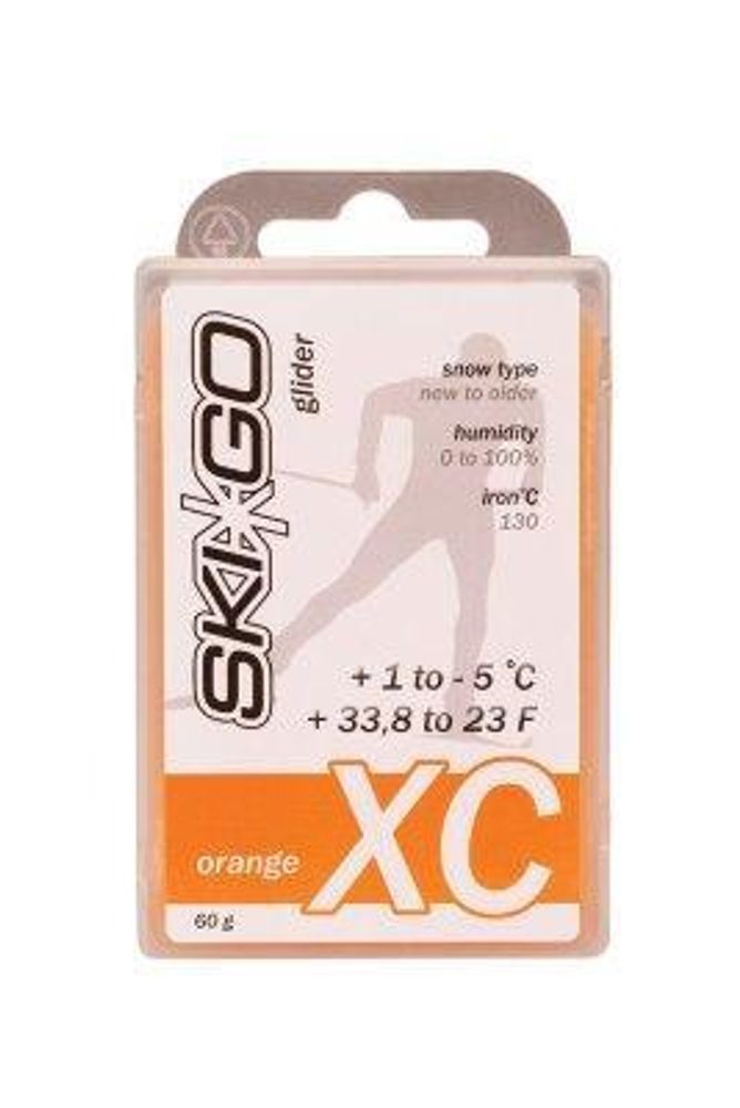 Парафин SKIGO XC, (+1-5 C), Orange 60 g арт. 64201