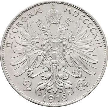 2 кроны 1913 Австрия