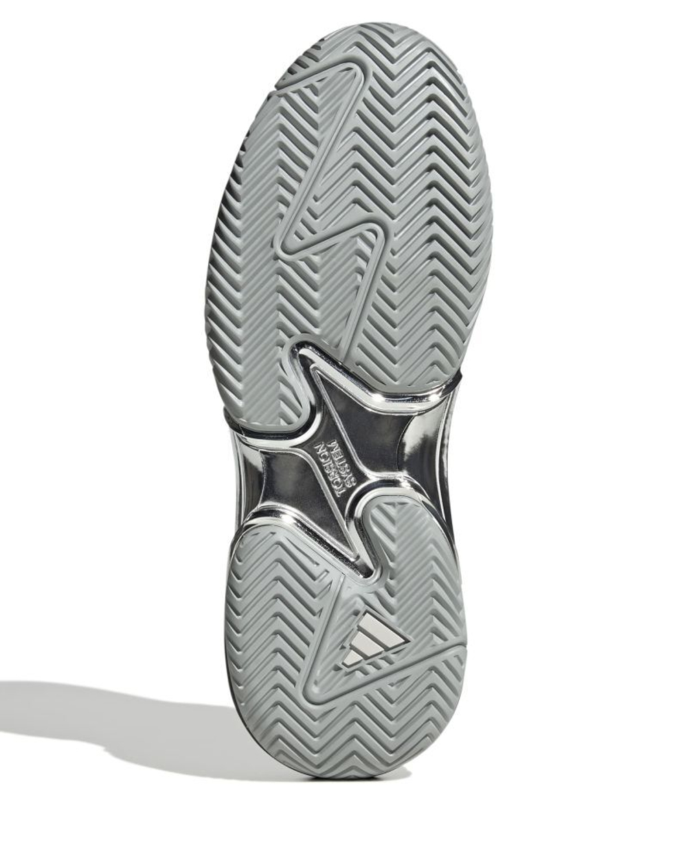 Теннисные кроссовки Adidas Barricade 13 M Silver Edition - silver metallic/silver metallic/dash grey
