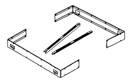 SENTIO BY HARVIA Комплект креплений для защитного ограждения (для моделей Concept R и Concept R combi), CP-R-HSR