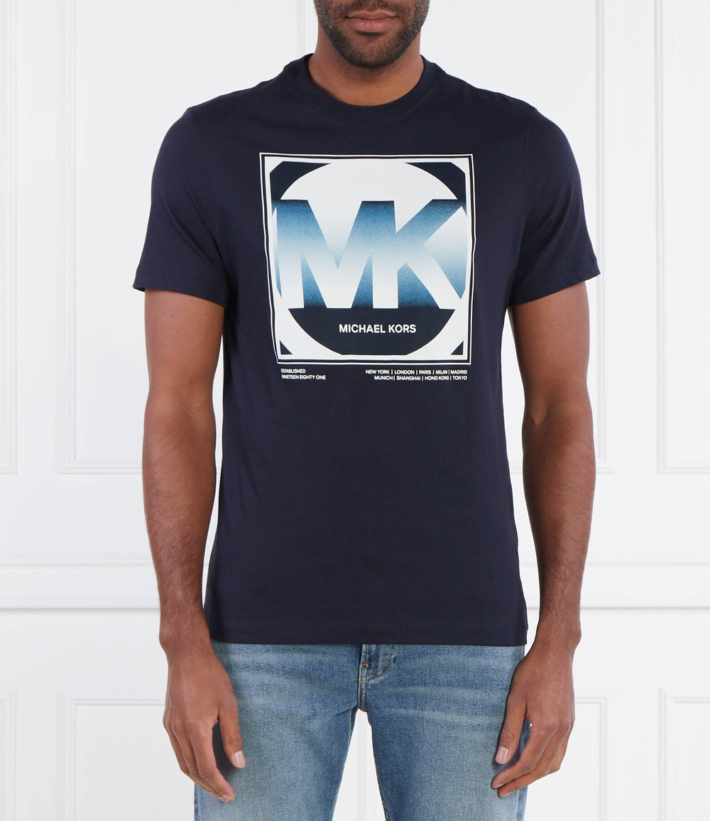 Футболка GRADIENT CHARM Michael Kors - темно-синий(CS4521NFV4)