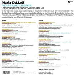 Maria Callas - From Studio To Screen LP