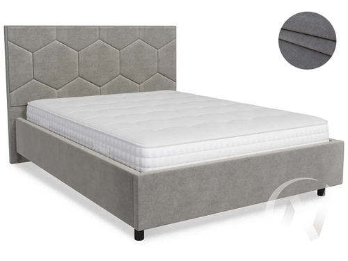 Кровать Соты 3 1;6  (Ultra Grey; 1 категория)