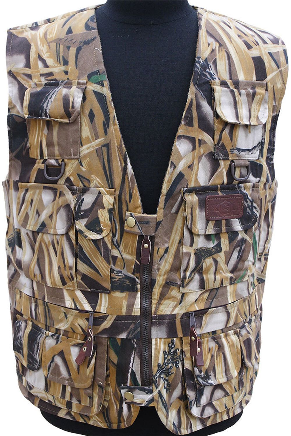 Жилет рыбака №1 утепленный (камыш) ХСН 929-3