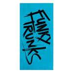 Хлопковое полотенце FUNKY TRUNKS Tagged Blue