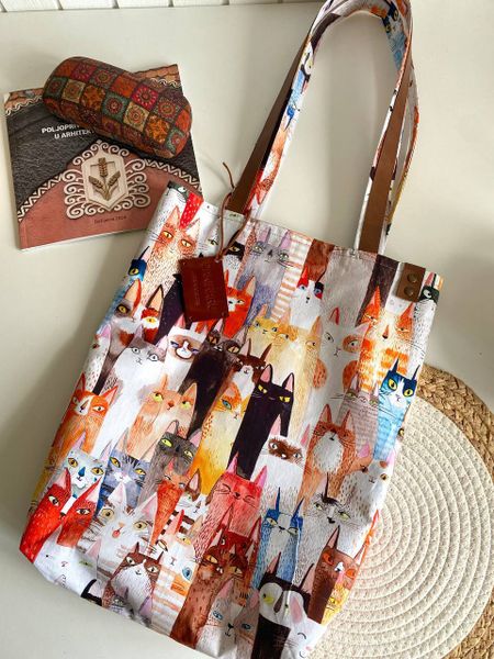 ЗОРКИЕ КОТЫ, 100% хлопок, Handmade Fabrics 5