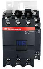 Контактор Prompower PLC1D50BD серии Pulse, ток 50А, 3 полюса, доп контакт 1НО+1НЗ, катушка 24DC