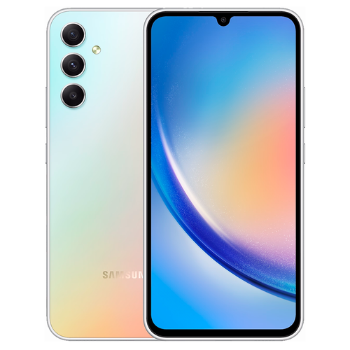 Смартфон Samsung Galaxy A34 5G 6/128GB, Silver (Серебро)