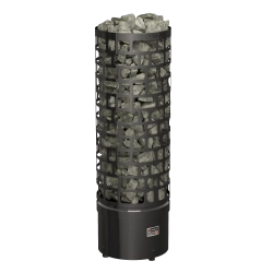 SAWO Электрическая печь Aries напольная, без пульта, без блока мощности, 6,0 кВт, черная, артикул ARI3-60NS-BL-P-C