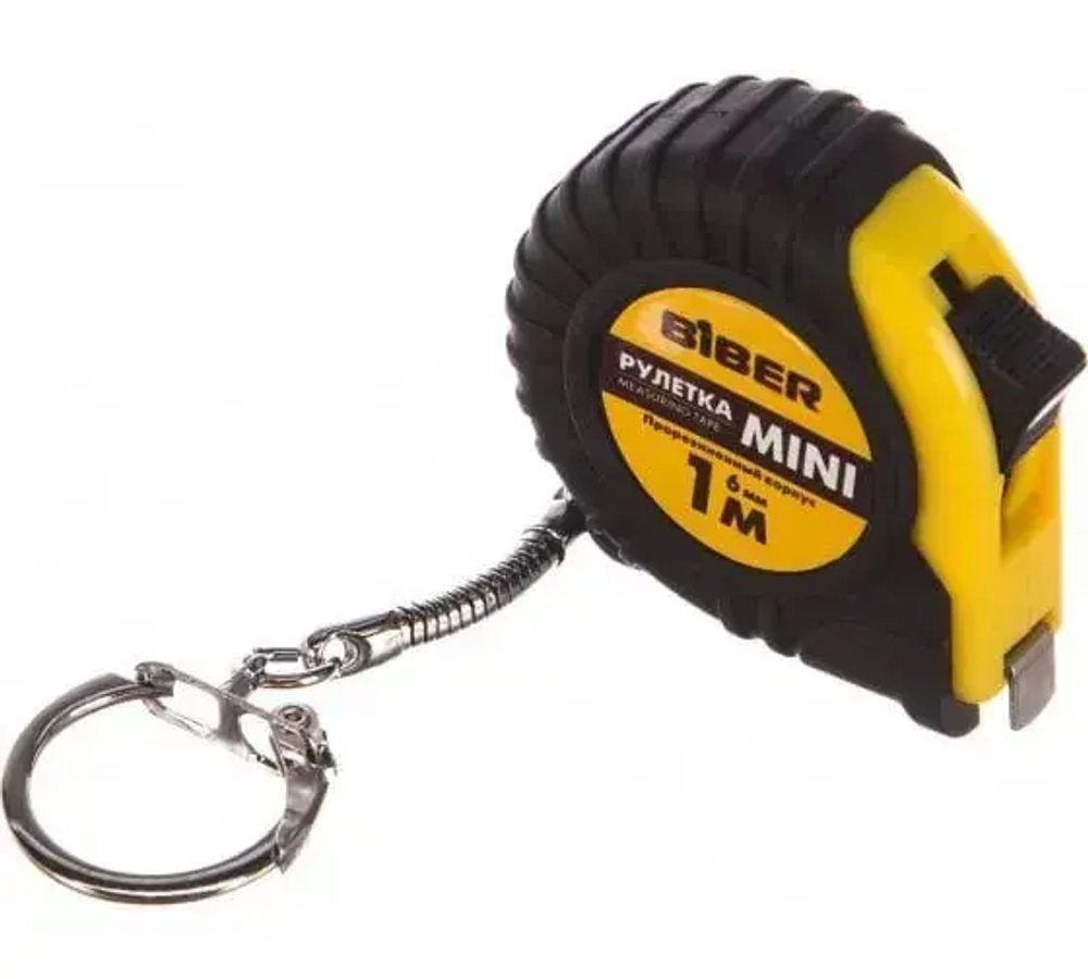 Biber Измерительная рулетка Брелок 1м x 6мм