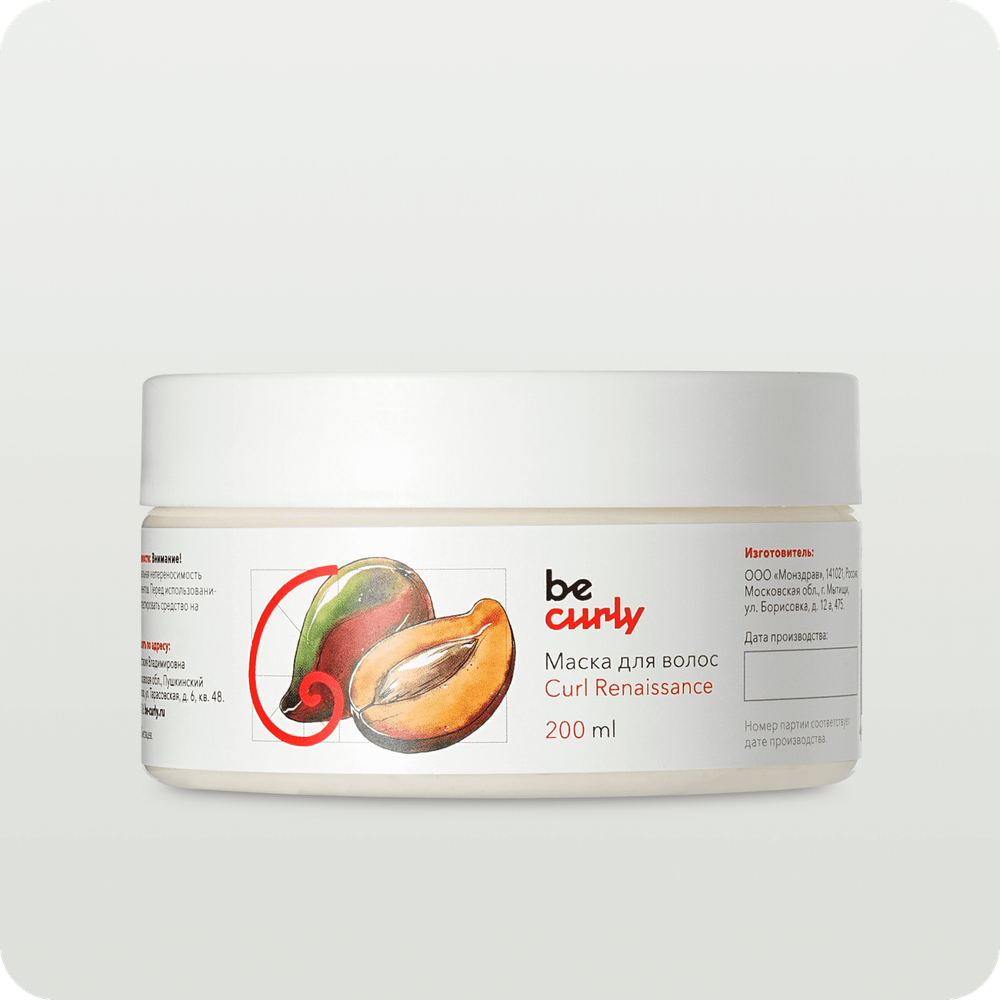 Увлажняющая маска Curl Renaissance, фото 1